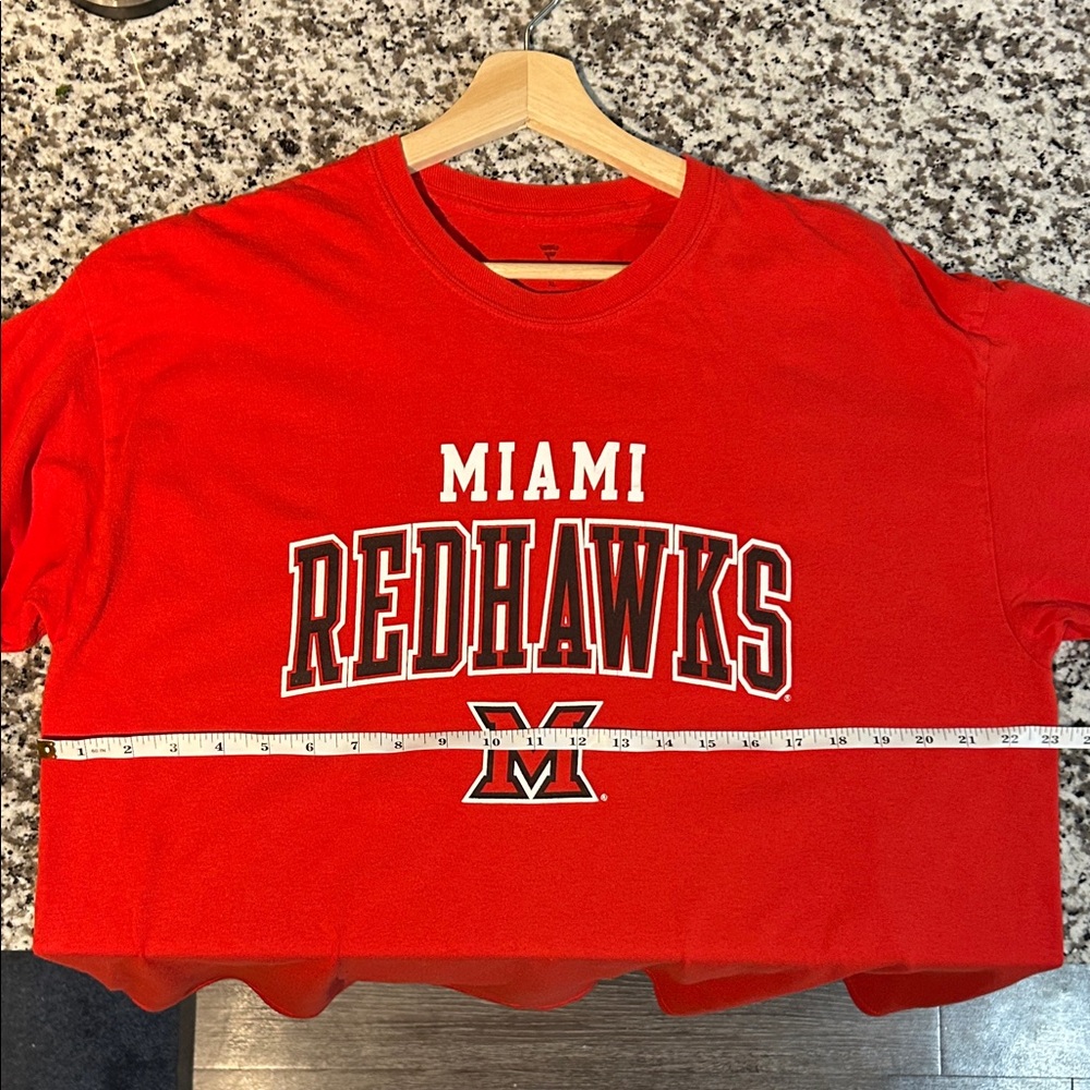 Miami Redhawks Red Long Sleeve Shirt - Picture 5 of 5